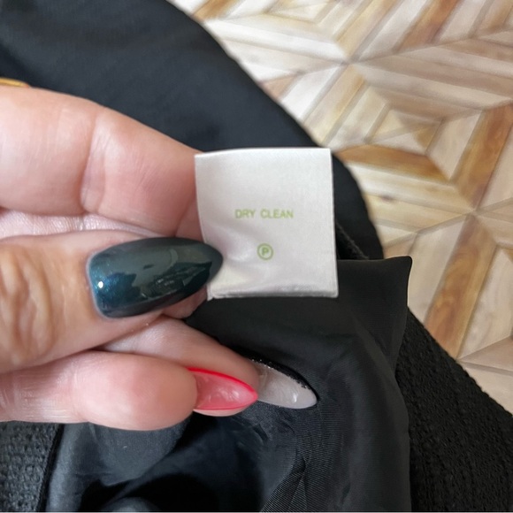 LILLY PULITZER Black Textured Knit Strapless Short Dress Knee Length‎ Stretch - Picture 9 of 13